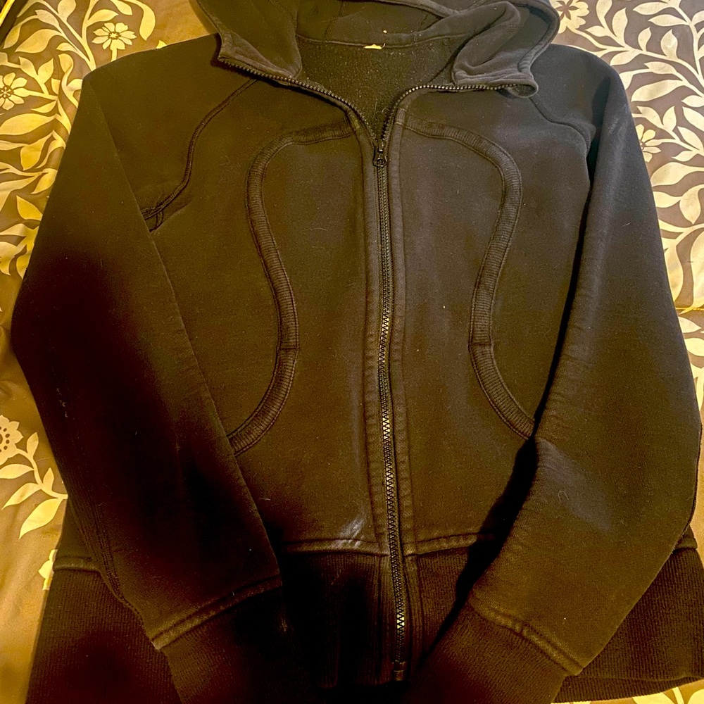 Lululemon Scuba Hoodie Size 8/10 Black